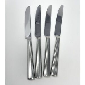 Reed & Barton Berkeley 18/10 Stainless Steel Dinner Place Spoon 9” Set Of 4